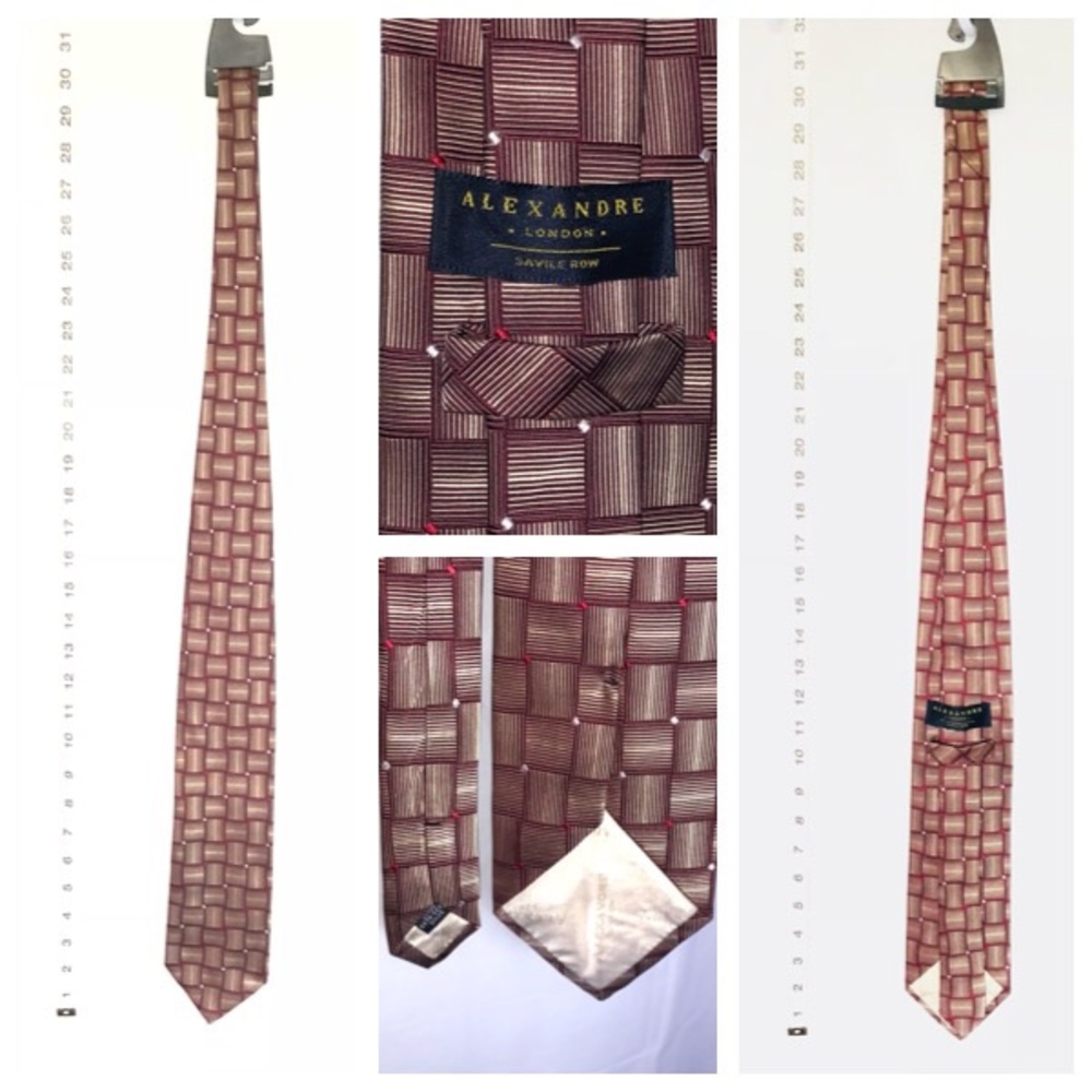 ALEXANDRE BRAND Mens NECK TIE